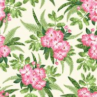 Seamless exotic pattern N41