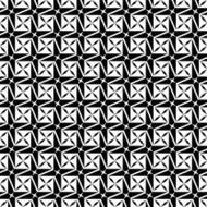 Black and white geometric seamless pattern modern stylish N22