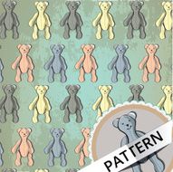 Pattern With Teddy Bear