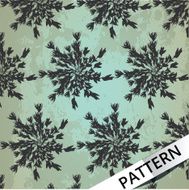 Pattern With Leafs And Grass