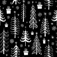 Seamless Christmas pattern N58