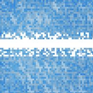 Vector abstract square pixel mosaic N3