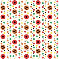 Dymkovo seamless pattern
