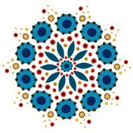 Dymkovo pattern N2