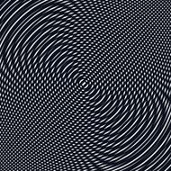 Optical background with monochrome geometric lines Moire