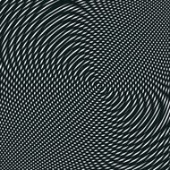 Op art moire pattern Relaxing hypnotic background geometric