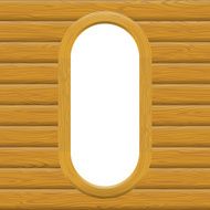 Wooden Framework on a Wall
