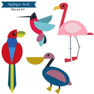 Applique cartoon set N2
