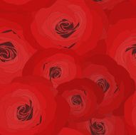 rose seamless pattern N17
