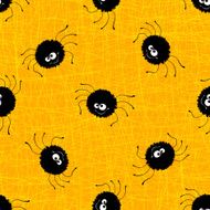 Halloween seamless pattern background vector illustration N8