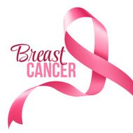 Breast Cancer Awareness Ribbon Background Vector illustration N2