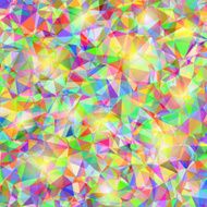Abstract colorful polygonal background N2