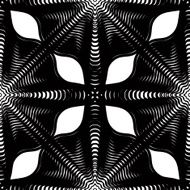 Ornate vector monochrome abstract background N4