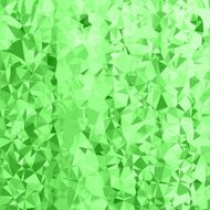 Abstract Green Polygonal Background N2