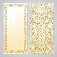 Flayers with arabesque decor N5