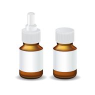 Medical Bottle Template Vector Illustration N2