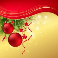 Christmas greeting card Vector illustration N11