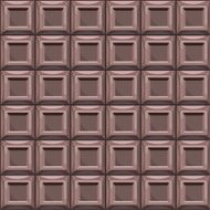 Chocolate vector seamless pattern background