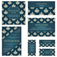 Set of Invitation Cards