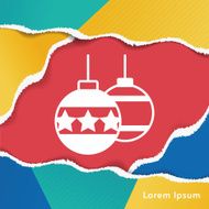 Christmas hanging icon N4