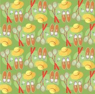 Badminton pattern