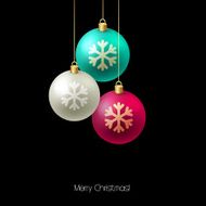 Christmas background Vector illustration