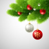 Christmas background Vector illustration N2