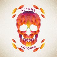 Autumn background Vector illustration N5