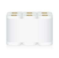 Tissue Paper 6 roll in pack mock up N2