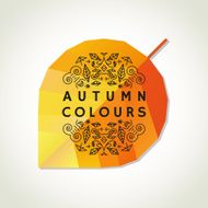 Autumn background Vector illustration N14