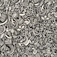 Cartoon hand-drawn Doodles on the subject of Latin American N2
