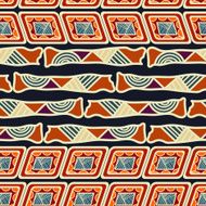Tribal seamless ethnic texture Vector illustration