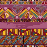 Seamless ethnic pattern Vector illustration N2