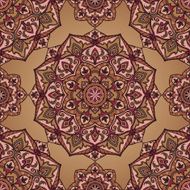 Vintage pattern of circular elements