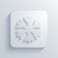 Vector modern snowflake light icon N2
