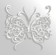 Ornamental butterfly