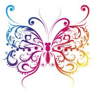 Ornamental butterfly N3