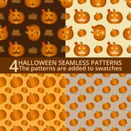 Halloween Seamless Patterns N4