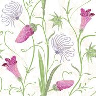 elegant floral pattern