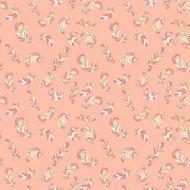 colorful feathers seamless pattern