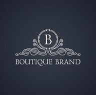Vintage luxury emblem Elegant Calligraphic vector symbol N2