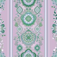 Striped floral pattern N6