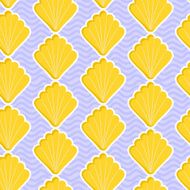 Abstract seamless texture with shell N2