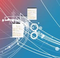 Technology Communication Abstract Background N7