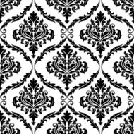 Ornate floral arabesque decorative pattern