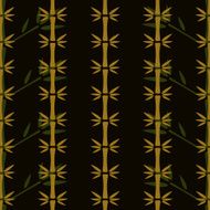 Seamless pattern with bamboo trees N4
