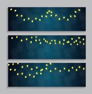 Abstract Beauty Glowing Light Background Vector Illustration N2