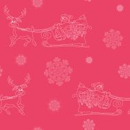 Seamless Christmas pattern N60