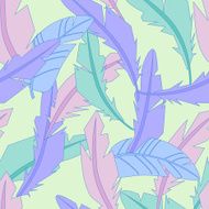 Colored Feathers N2
