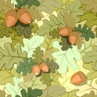 oak leaves and acorns